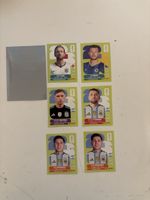 Sammelkarten Fussball Spieler Panini 6 Stk guter Zustand