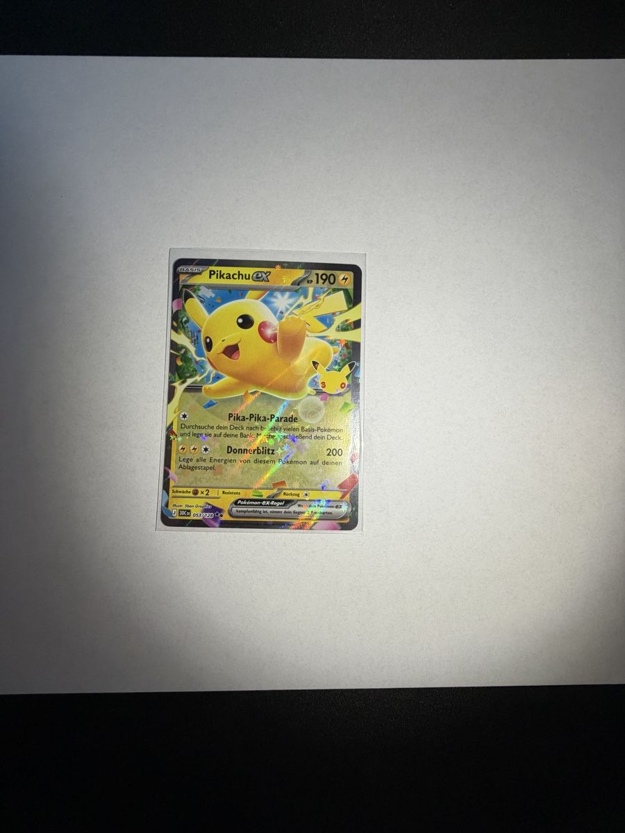 Pokémon Carte collezionabili: Pokemon Pikachu ex 30th – Nuovo (secondo la descrizione) da Winterthur venduto da stipooo97