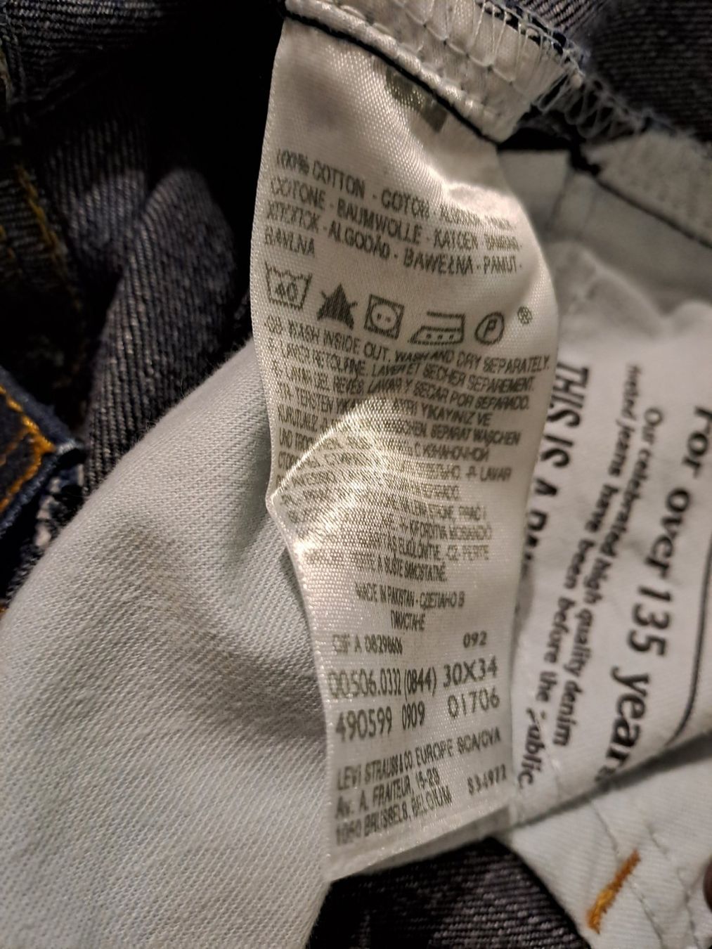 Levi's Jeans: Levis 506 W30 L34 – Nuovo (secondo la descrizione) da Meyrin venduto da dijin 8