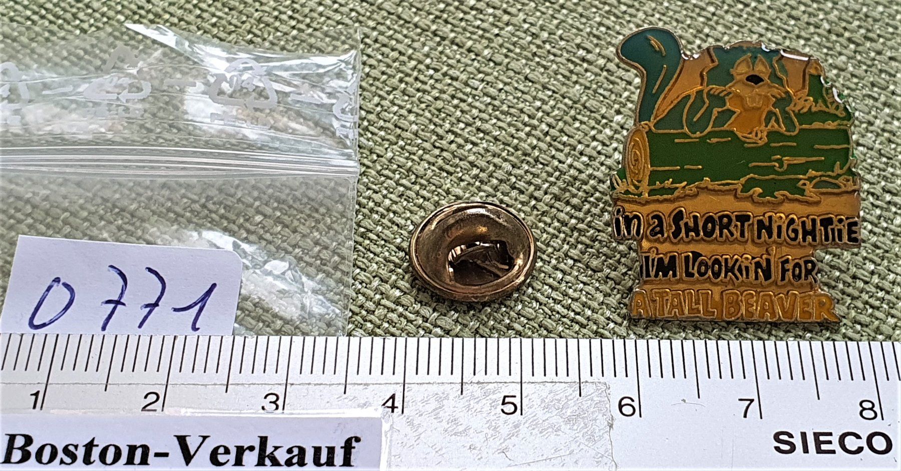 Placchette & Badge: O771 - Pin Biber – Usato da Reinach BL venduto da Boston-Verkauf 1
