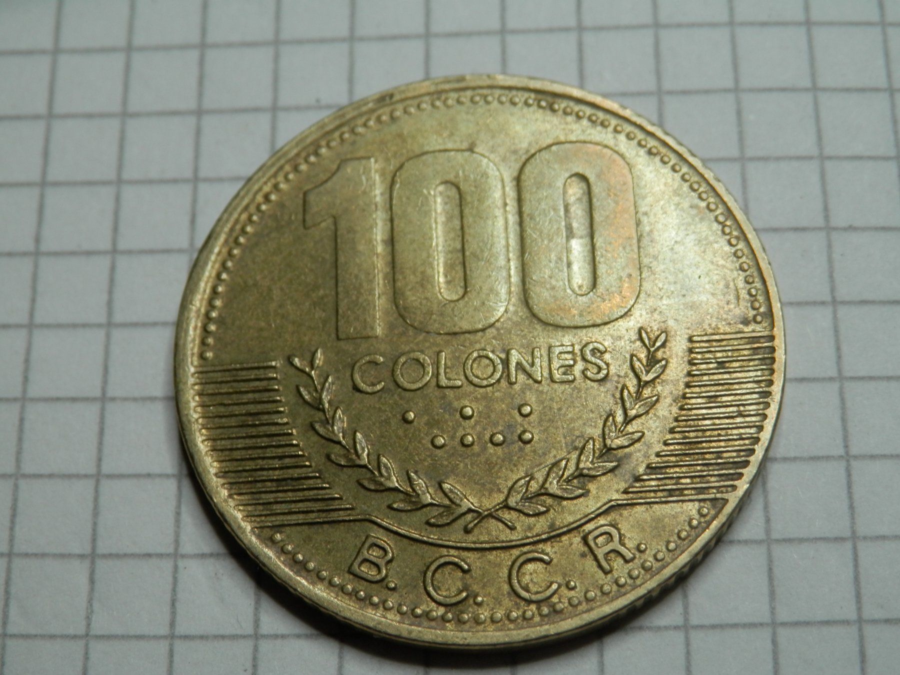 Tutti le monete: Costa Rica 100 Colones, 2000 – Usato da Weiach venduto da weiach81 1