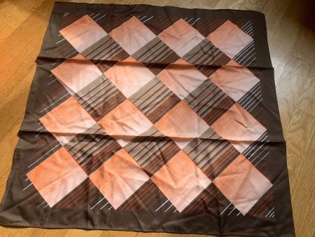 Vintage Seidenfoulard 70 x 70 cm