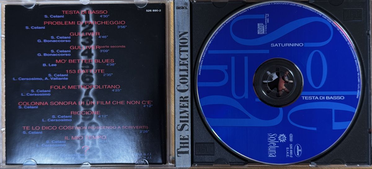 CDs: CD Saturnino - Testa Di Basso – Gebraucht aus Zürich von tomakomai 2