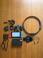 Nintendo Switch Console Bundle + Ring Fit Adventure 