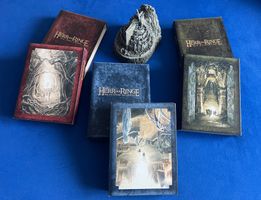 HERR DER RINGE - Trilogie 3 Boxen 12 DVD + MINAS TIRITH RAR!