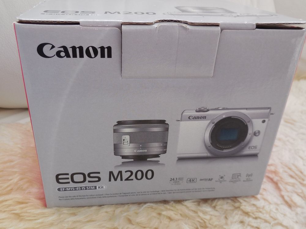 Neu Canon EOS M200 kompl.KIT!!!!!! Kaufen auf Ricardo