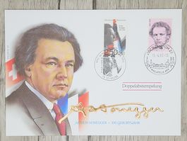 CL07 Enveloppe + Timbre Suisse 1992
