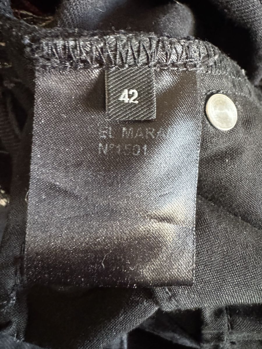 Isabel Marant Jeans: Isabel Marant Jeans, Black Patterned, Size 42 – Neu (gemäss Beschreibung) aus Versoix von Bazanchiklovalova 4