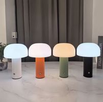Trendige Pilzlampe, Tischleuchte, Grün, Neuwertig!