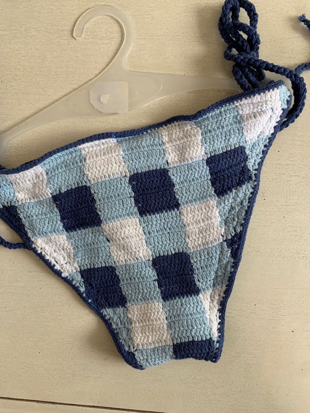 Costumi da bagno & Bikini: BIKINI 100% HANDMADE CROCHET, GR. SMALL – Nuovo (secondo la descrizione) da Rüschlikon venduto da 21moje 4