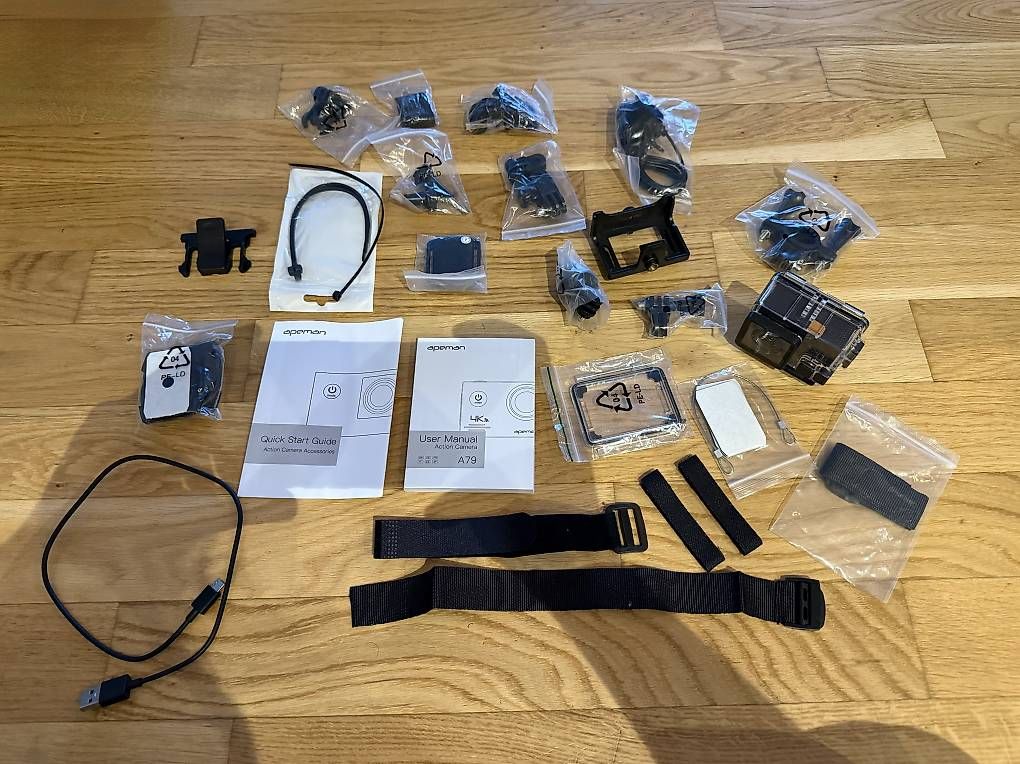 Action Cam: Apeman A79 4K Action Kamera mit  – D'occasion à Ulisbach par kun_vs7k 1