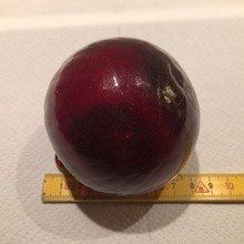 Tutte le decorazioni: Schöne, massive Glasweihnachtskugel  in Form eines Apfels – Usato da Gossau/ZH venduto da amazonas66 2