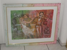 Signierte und Nummerierte Lithografie von Simone Erni