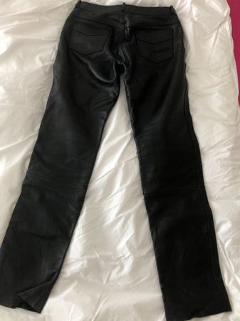 Lederhose Motorrad IXS Grösse 50