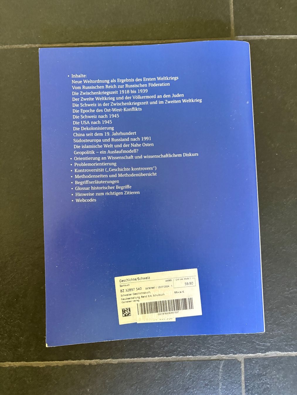Livres: Schweizer Geschichtsbuch 3/4 – Neuf (Voir description) à Zürich par RZH 1