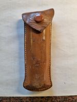 Altes Taschenmesser mit Lederetui WENGER 1943 Schön