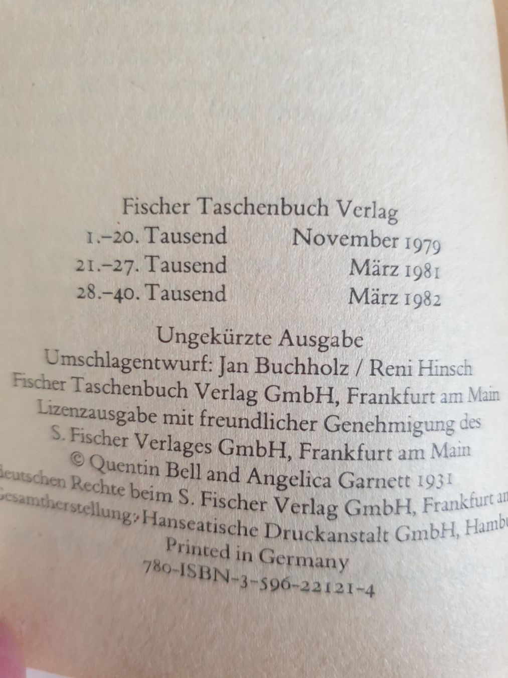 Bücher: Virginia Woolf: Die Wellen – Gebraucht aus Tuggen von Mviola2 2