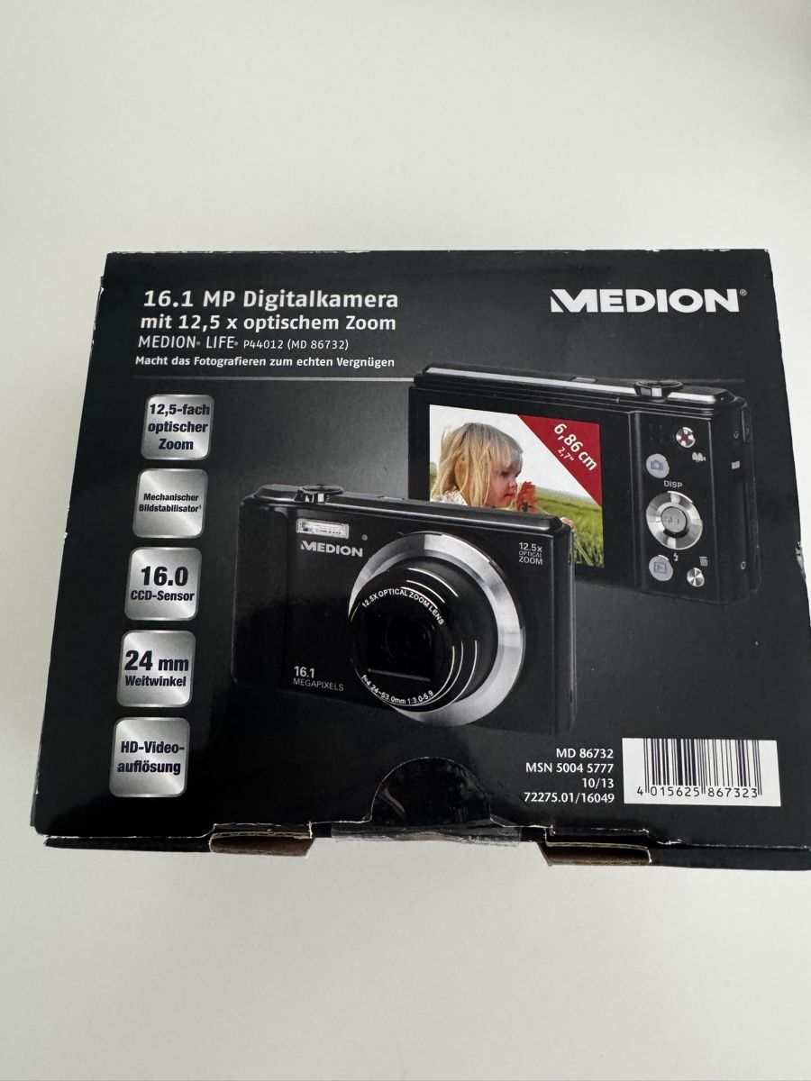 Medion Appareil photo: Digitalkamera 16.1MP Medion – Neuf avec emballage d'origine à Felben-Wellhausen par Formel1urs1970