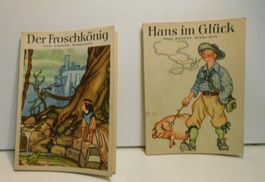 Märchenbuch 2 alter Märchenbücher Hefte   19 x 14 cm