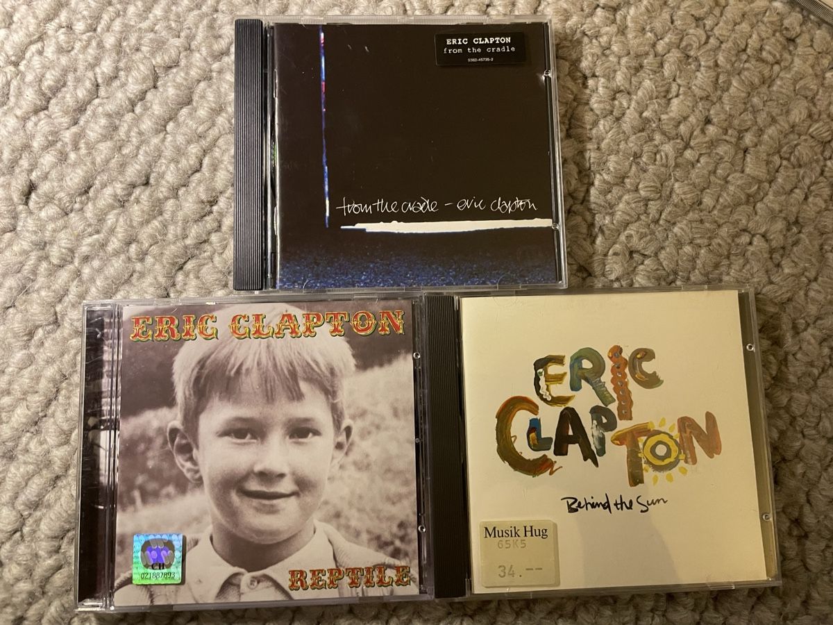 CDs: 3x Eric Clapton – Gebraucht aus Reinach AG von trigger7811