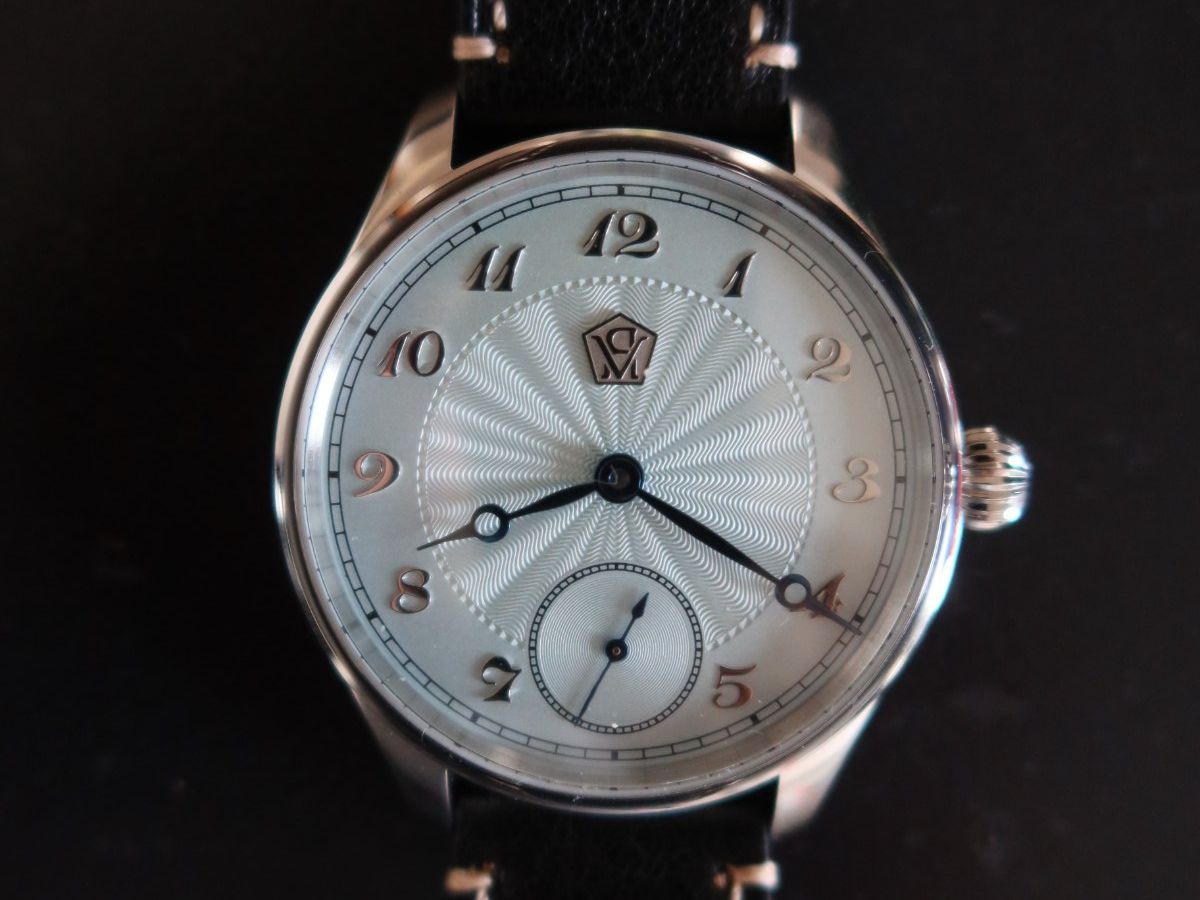 Orologi: Grosse Handaufzugsuhr mit hellblauem Ziffernblatt – Usato da Rain venduto da mutsch1