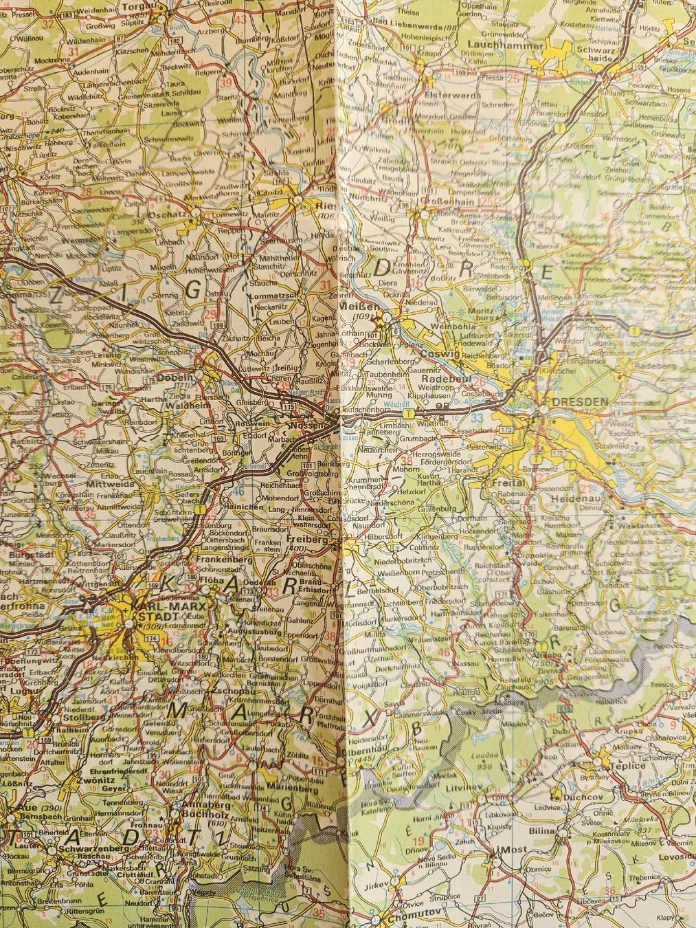 Cartine & Atlanti: Autokarte DDR 1984 – Usato da Winterthur venduto da Dsc3 2