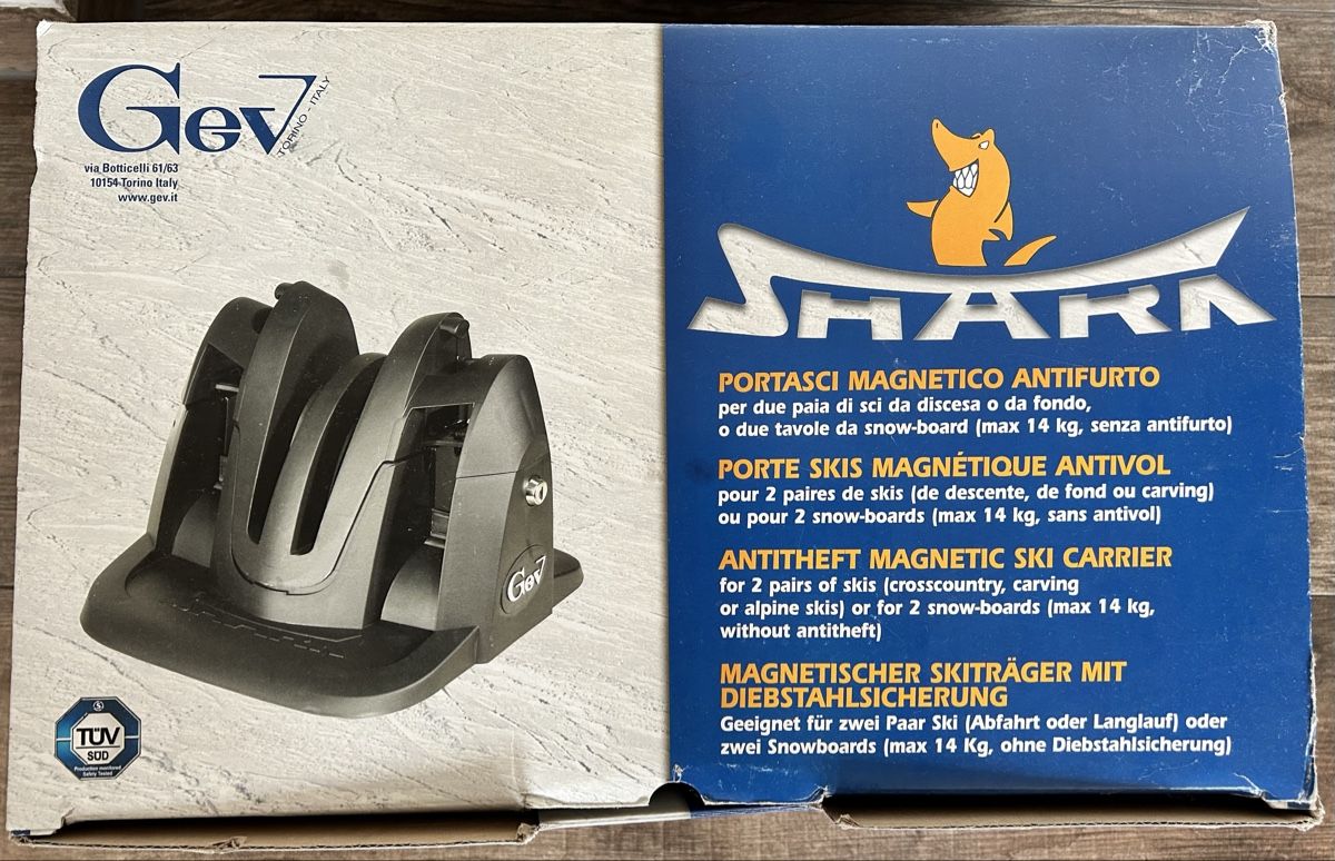 Sci: Magnetic Ski Roof Rack – Usato da Nyon venduto da lue_7z7p 1