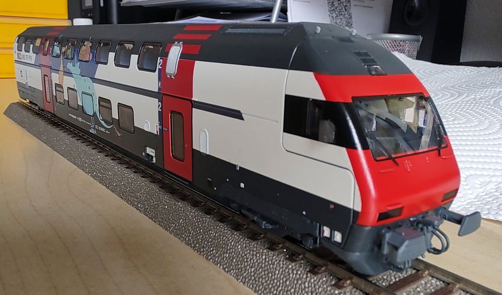 Roco 64856 IC2000 Steuerwagen Dinosaurier LED DCC (Gebraucht) in ...