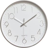 Funkuhr 30cm Funk-Wanduhr,Funkuhr Wohnzimmer
