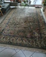 Teppich (Orientteppich) Wolle lindgrün Grösse 353 x 251 cm