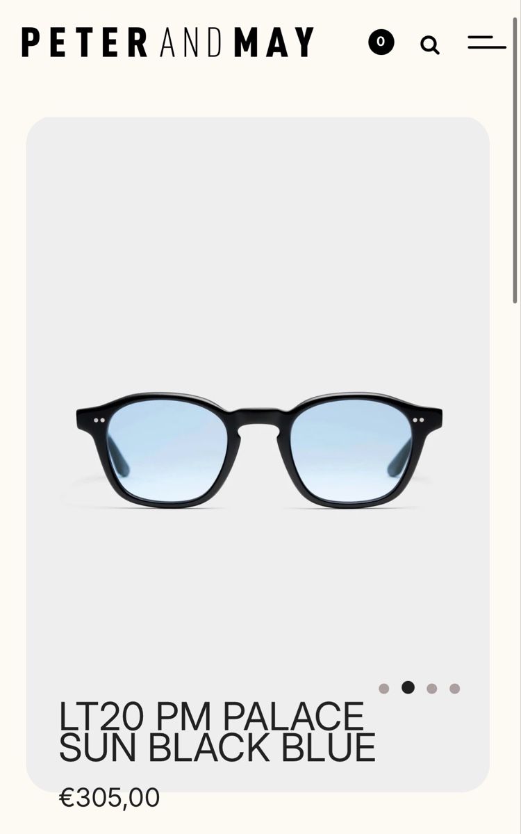 Occhiali & Lenti: Peter and May Sunglasses – Usato da Thalwil venduto da kirakirashop 1