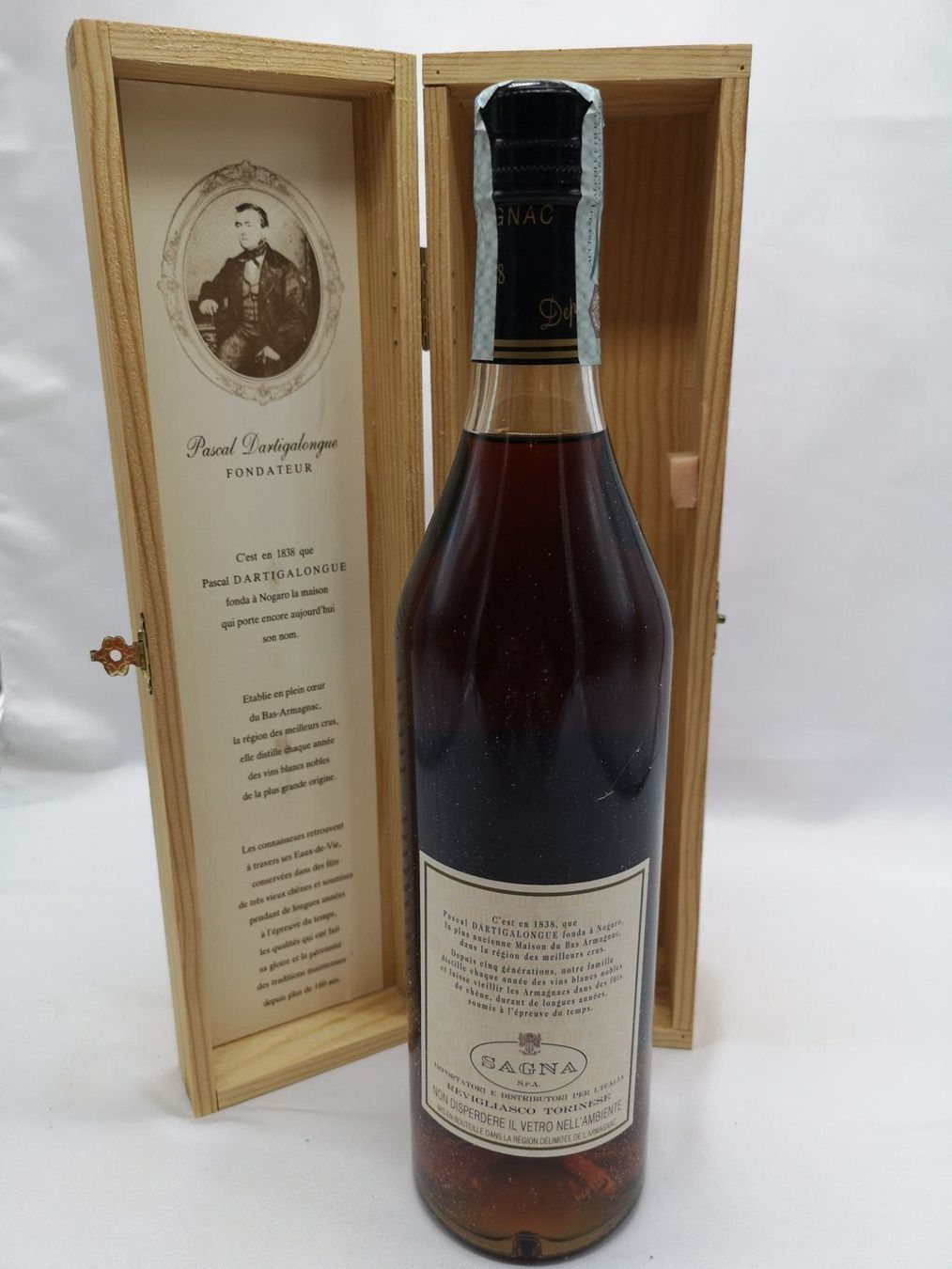 Bevande alcoliche: ARMAGNAC millésime 1960 / SUPER OFFRE !!! – Nuovo e nell'imballaggio originale da Bulle venduto da italicum 3