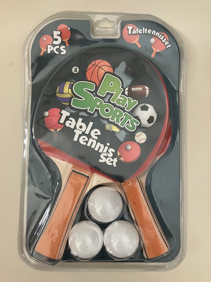 Giochi: Tischtennis Set, neu – Nuovo e nell'imballaggio originale da Zürich venduto da Anais2