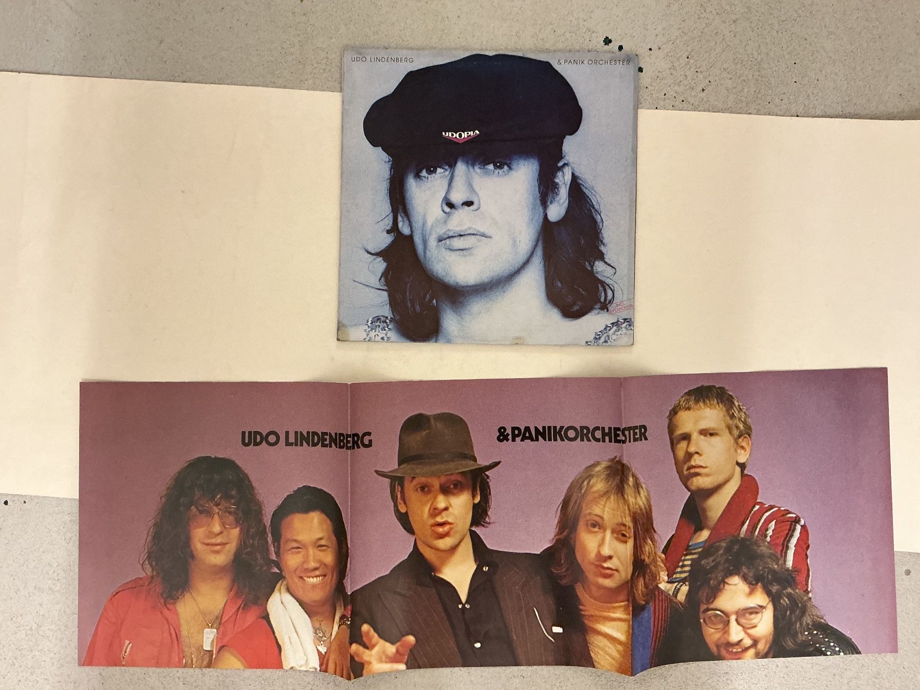 Schallplatten: Udo Lindenberg LP - Utopia mit RIESEN Poster – Gebraucht aus Winterthur von Tumko-Vinyl