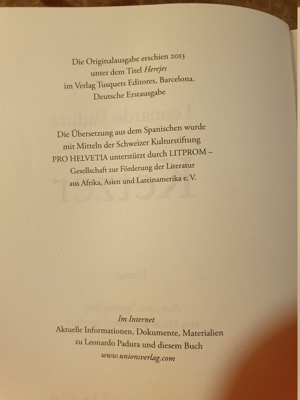 Libri: Ketzer - Leonardo Padura – Usato da Zürich venduto da loosebone 4