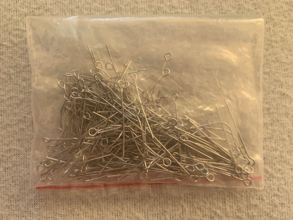 EPIGEIST 100 Stück Bandklemmen Für Schmuckherstellung - Silberfarben, Korrosionsbeständig