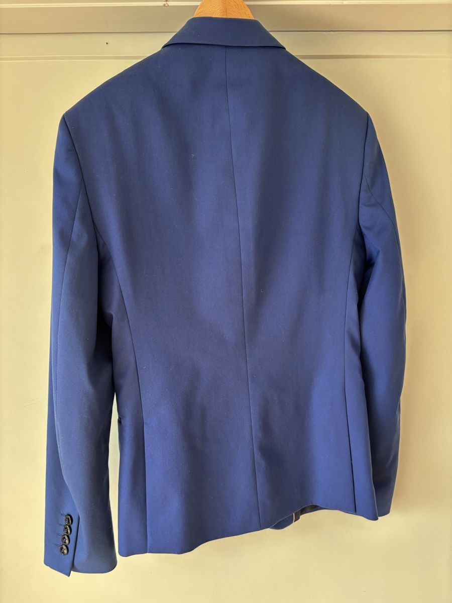 Zara Jacken: Zara Man Blazer, Blue, Size 46, Slim Fit – Gebraucht aus Zürich von Grothschild 1