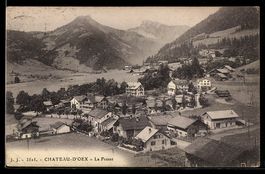 Chateau d'Oex, La Frasse, Totalansicht