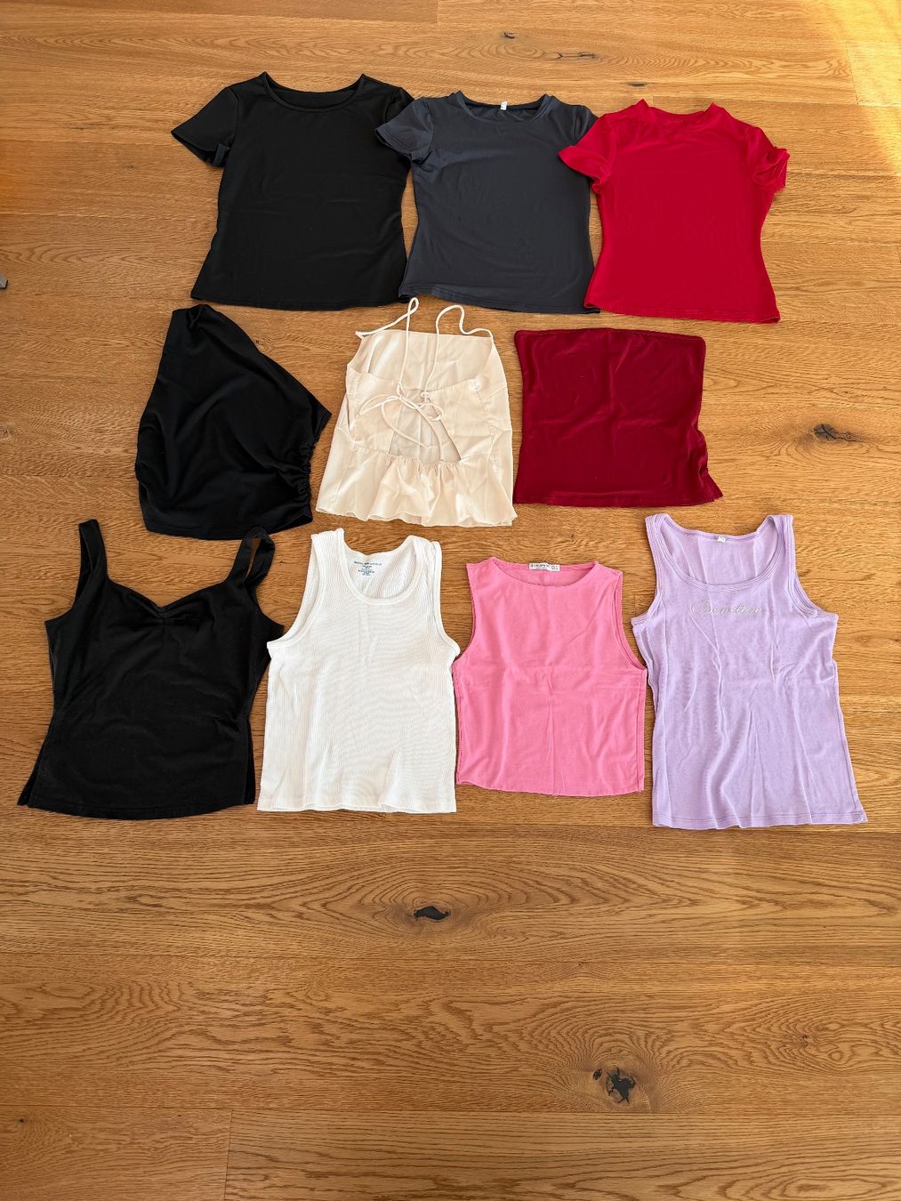 Lots de vêtements: 10 Sommer Oberteile Gr S – D'occasion à Zug par kuba1972