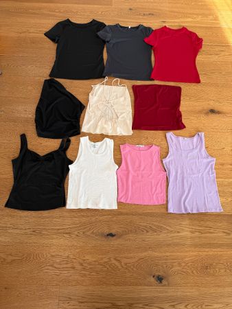 10 Sommer Oberteile Gr S