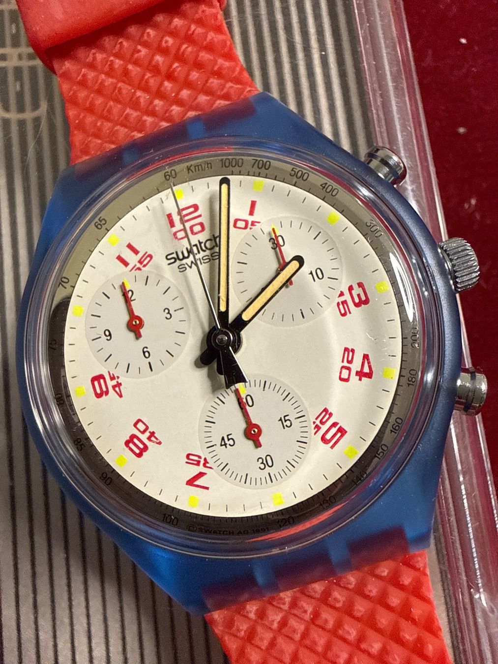 Swatch Montres: Swatch Chrono 1991 Ungetragen – Neuf (Voir description) à Pfeffingen par Allhandelklgwatches