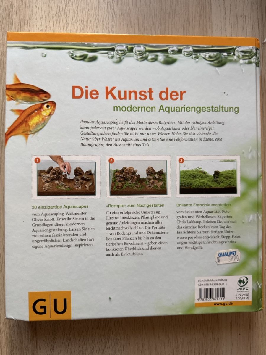 Libri: Aquascaping Buch Oliver Knott neuwertig – Usato da Wangen SZ venduto da ang_vcw8 1