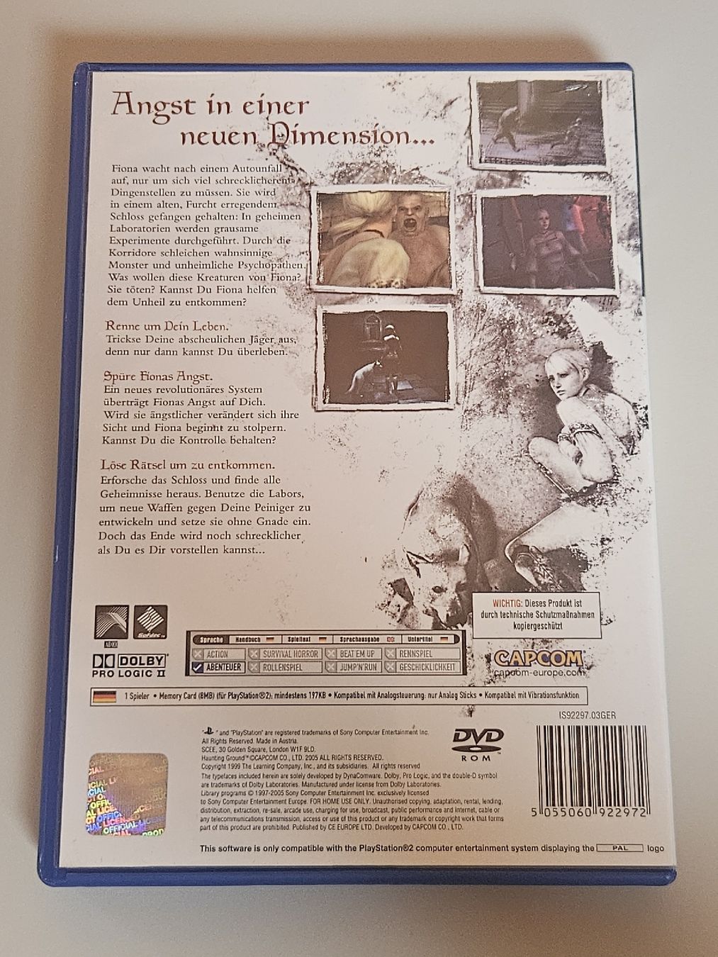 Sony Giochi: Haunting Ground, Playstation 2 – Usato da Belp venduto da Ginus85 1