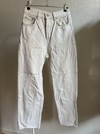 Jeans beige Zara, t.36/S