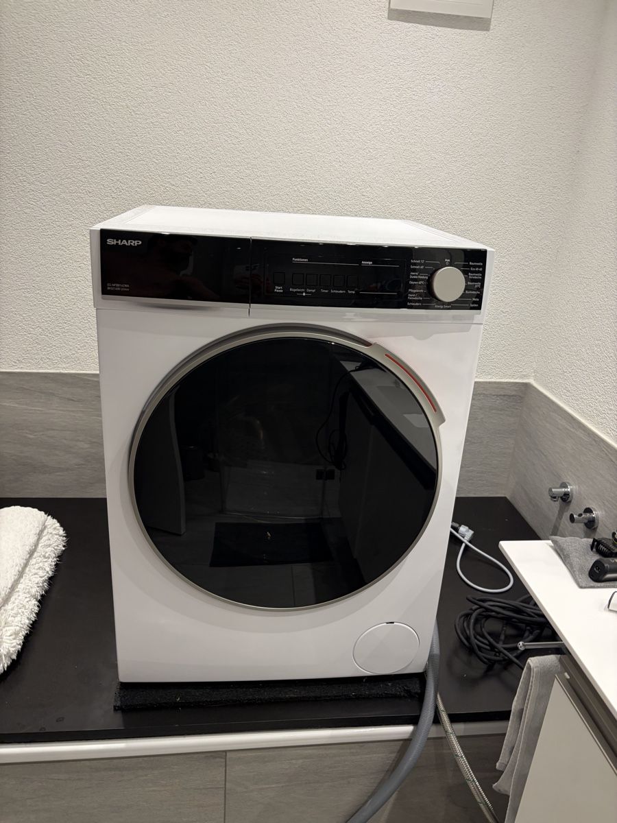 Sharp Lavatrici: Sharp ES-NFB814CWA-DE Waschmaschine – Nuovo (secondo la descrizione) da Bassersdorf venduto da paradisco 1