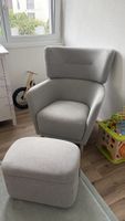 Oskarshamn Sessel mit Hocker