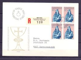 FDC  1966 Einschreiben