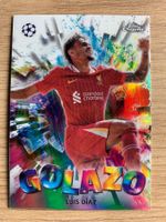 Soccer Luis Díaz Golazo Topps Chrome 2025 🔥