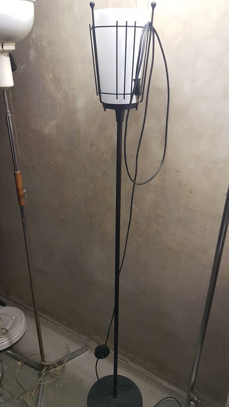 Lampade: 50er 60er Jahre Stehlampe / – Usato da Basel venduto da Jcva 3