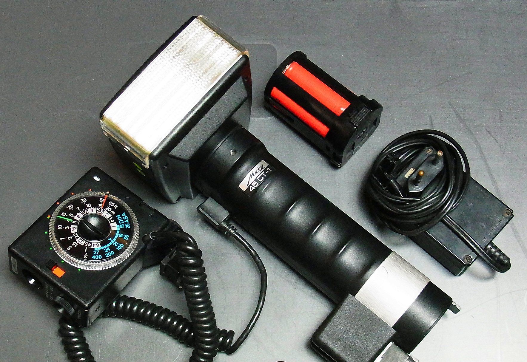 Mecablitz Flash: AKTION Blitz Metz 45 CT-1 & Mecamat 2.Version 7.5V #v1 – Usato da Dietikon venduto da Baro4 1